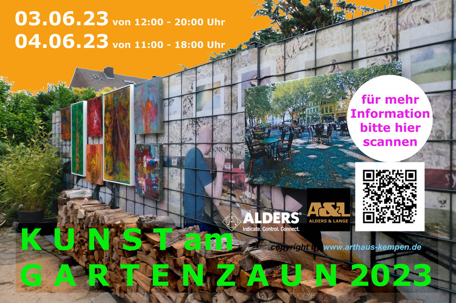 Kunst am Gartenzaun